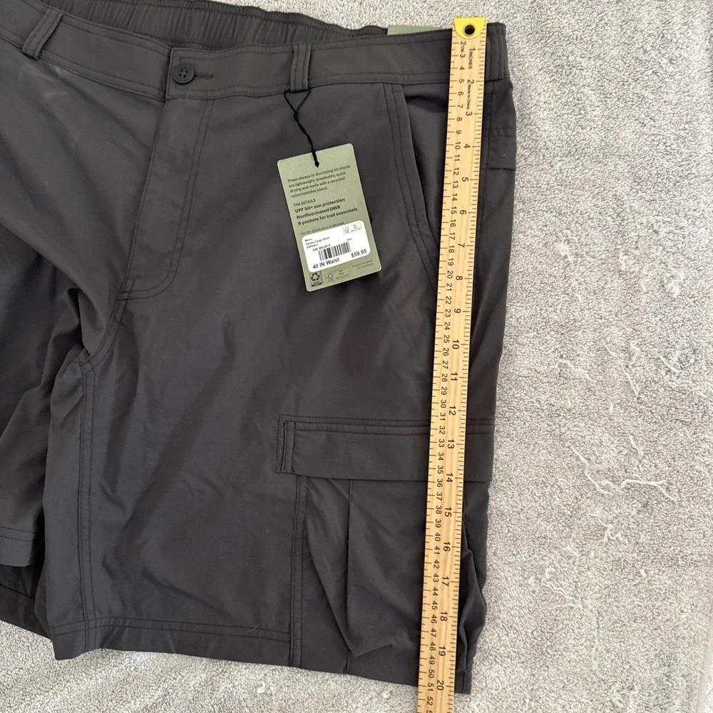 REI Co Op Shorts Mens 40 Gray Hybrid Cargo Performance Outdoor NWT